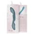 Bloom Rose - G točka vibrator na baterije - silikon - tirkizna
