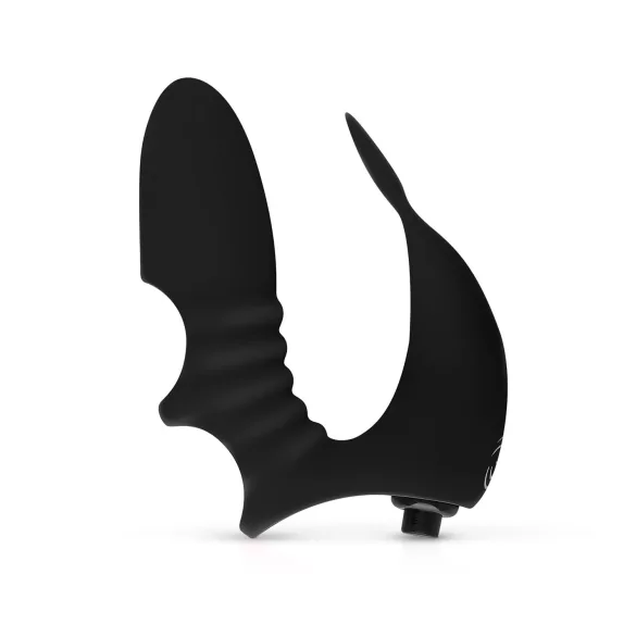 Easytoys - Vibrator za prst 2u1 - crni