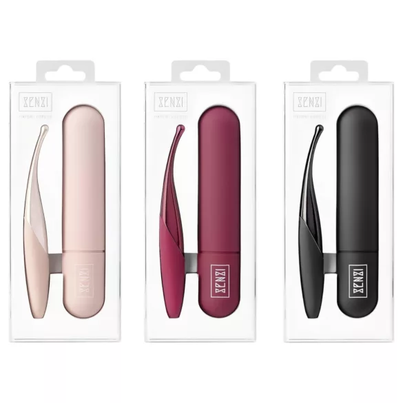 Senzi - vibrator za klitoris na punjenje - vodootporan - rozi