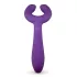 Easytoys - vibrator za parove - punjivi, vodootporan - ljubičasta