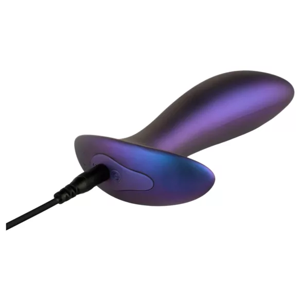 Hueman - Analni vibrator na daljinsko upravljanje - punjivi - ljubičasti
