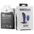 Hueman - Analni vibrator na daljinsko upravljanje - punjivi - ljubičasti