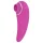 EasyToys Taptastic Vibe - punjivi, vodootporni vibrator za klitoris (rozi)