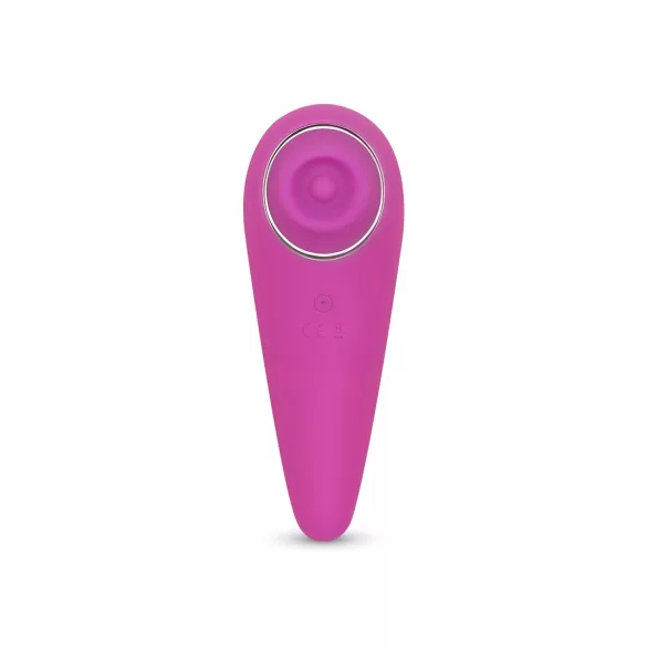 EasyToys Taptastic Vibe - punjivi, vodootporni vibrator za klitoris (rozi)