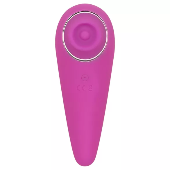EasyToys Taptastic Vibe - punjivi, vodootporni vibrator za klitoris (rozi)