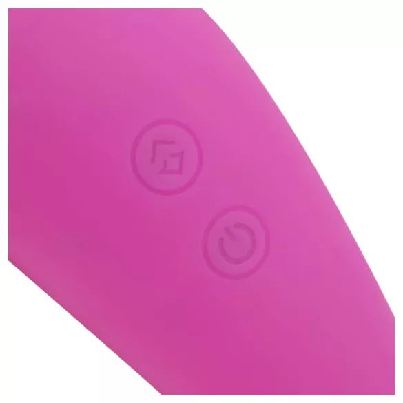 EasyToys Taptastic Vibe - punjivi, vodootporni vibrator za klitoris (rozi)