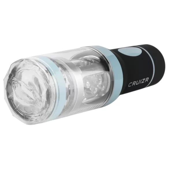 CRUIZR CM04 - automatski masturbator s rotacijom - crno-plavi