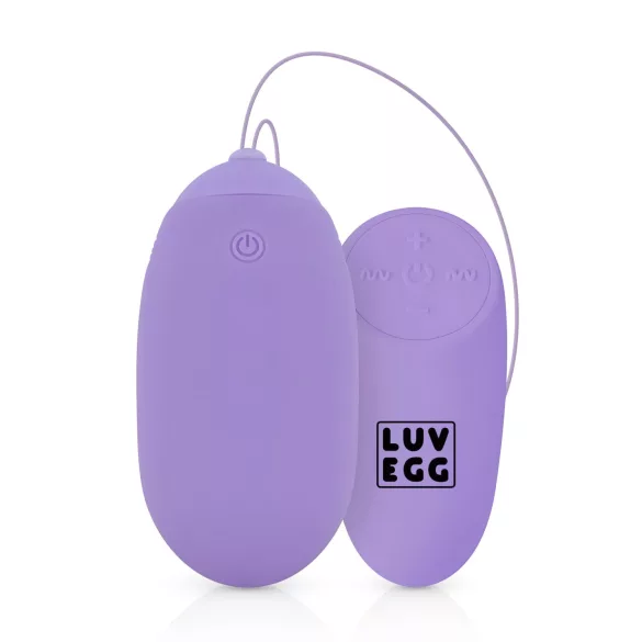 LUV EGG XL - Vibracijsko jaje na daljinsko upravljanje - punjivo - ljubičasto