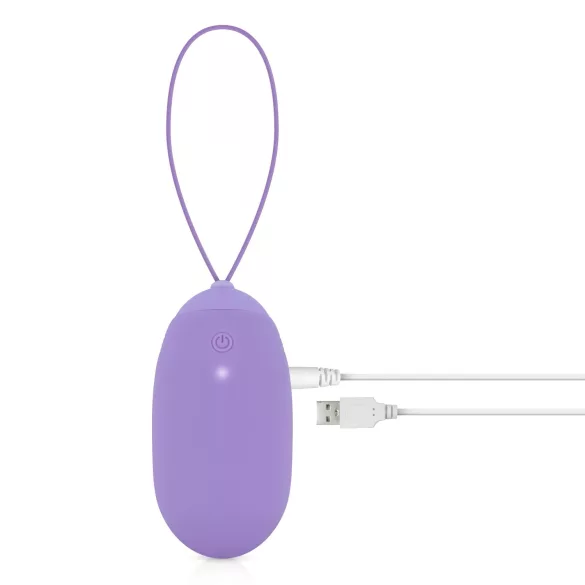 LUV EGG XL - Vibracijsko jaje na daljinsko upravljanje - punjivo - ljubičasto