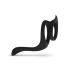 Easytoys Pleasure Ring - fleksibilni prsten za penis i testise (crni)