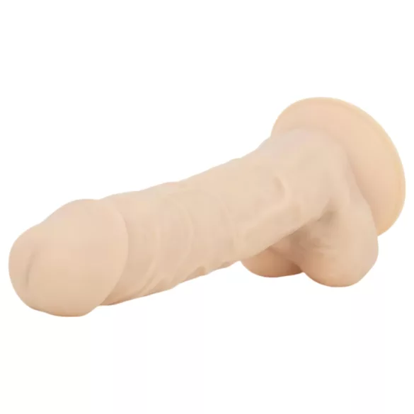 Real Fantasy Ashton - realistični dildo s testisima - 20,5 cm - natur