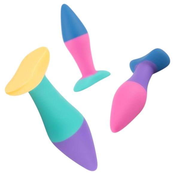 PMV20 Koda - analni plug set - višebojni