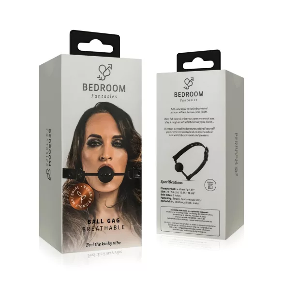 Bedroom Fantasies - gag sa rupama za disanje - crna