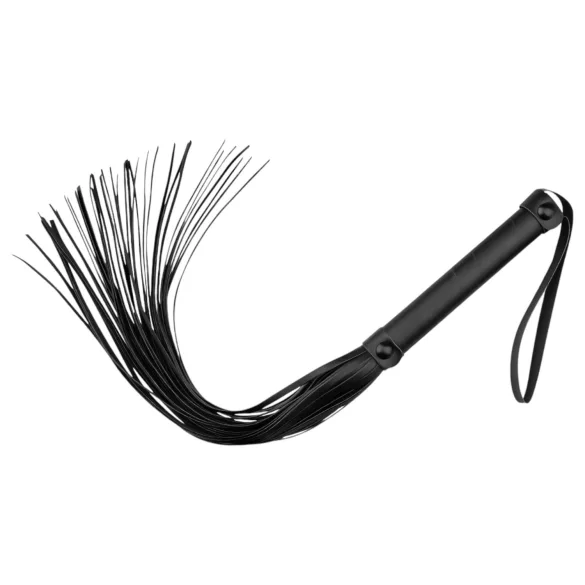 Bedroom Fantasies - bič s efektom kože - crni