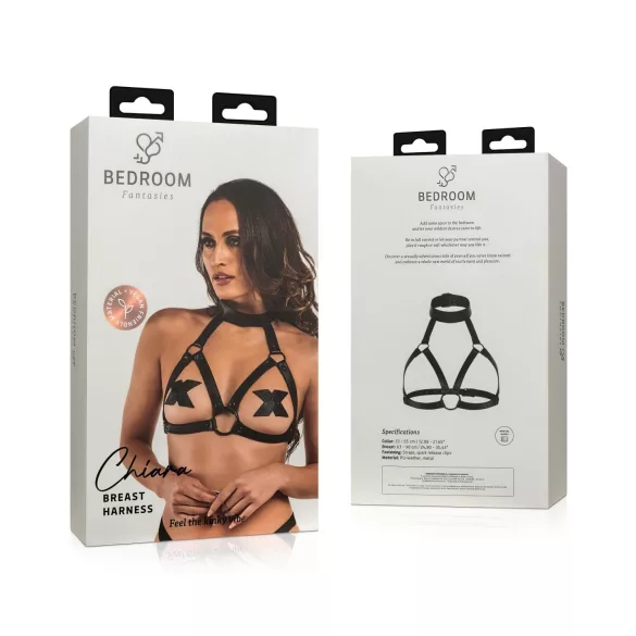 Bedroom Fantasies Chiara - sexy top za tijelo - crna - S-XL
