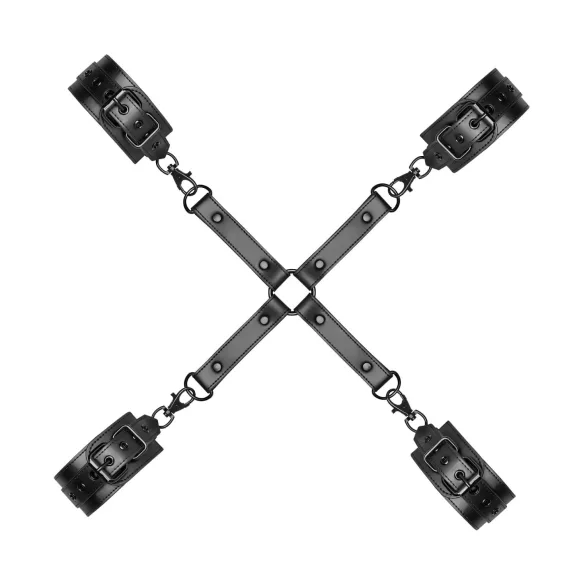 Bedroom Fantasies - lisice za gležnjeve i zapešća - crne