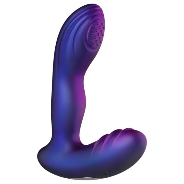 Hueman Galaxy - pulsirajući analni vibrator - ljubičasta