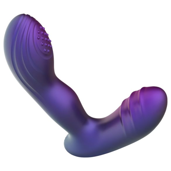 Hueman Galaxy - pulsirajući analni vibrator - ljubičasta