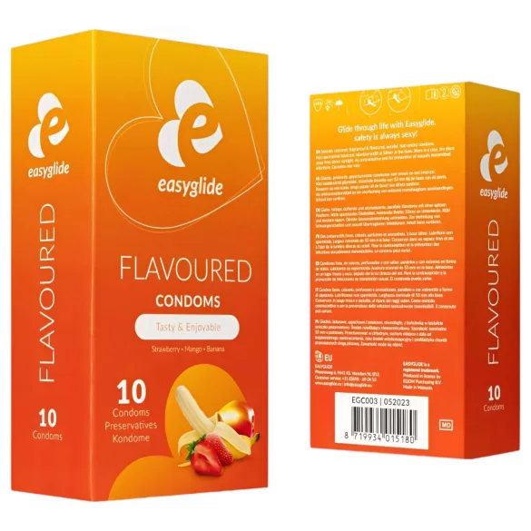 EasyGlide - voćni kondomi - 10 komada