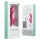 Easytoys - vibrator s klitoralnim nastavkom - punjivi - roza