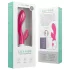 Easytoys - vibrator s klitoralnim nastavkom - punjivi - roza