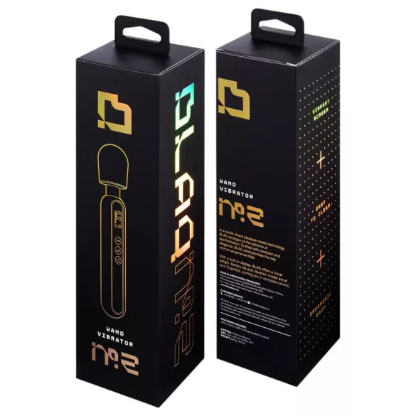 BLAQ - vibrator masažer digitalni - crni