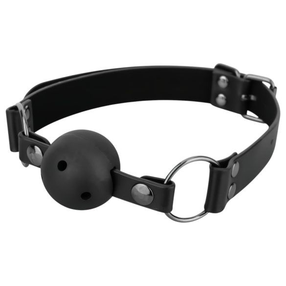 Bedroom Fantasies - set za vezanje sa zubnim gagom - 3 komada - crna