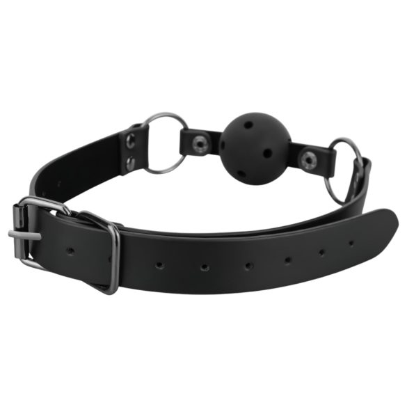 Bedroom Fantasies - set za vezanje sa zubnim gagom - 3 komada - crna