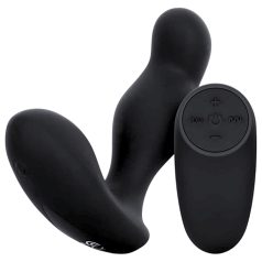   Easytoys Anal Collection - analni vibrator s daljinskim upravljačem - crni