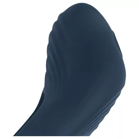 Boners - vibrirajući penis prsten na punjenje - sivi
