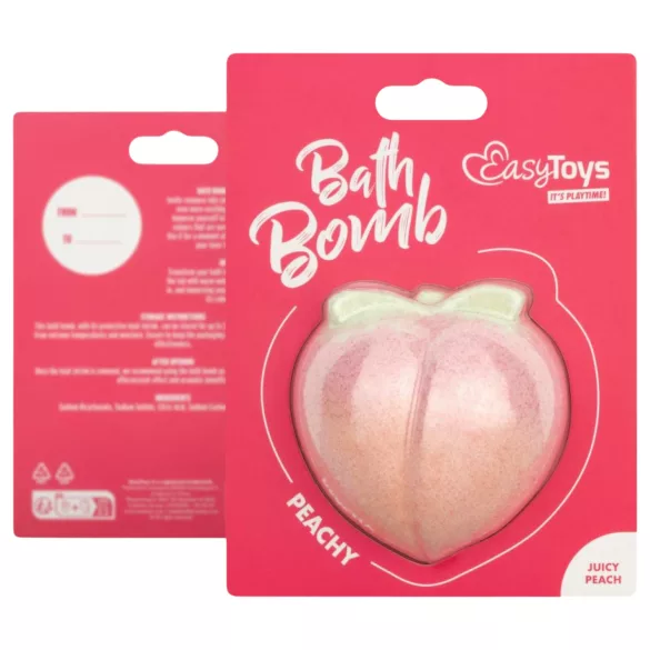 Easytoys - bomba za kupanje - breskva