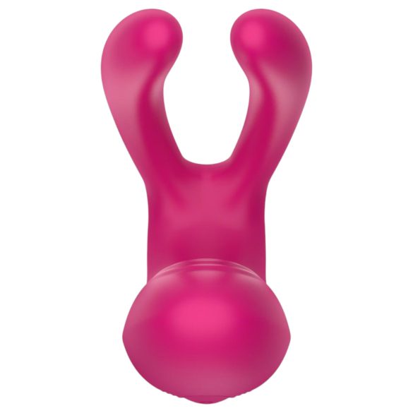Teazers - vibrator za parove s 3 motora - silikon - roza