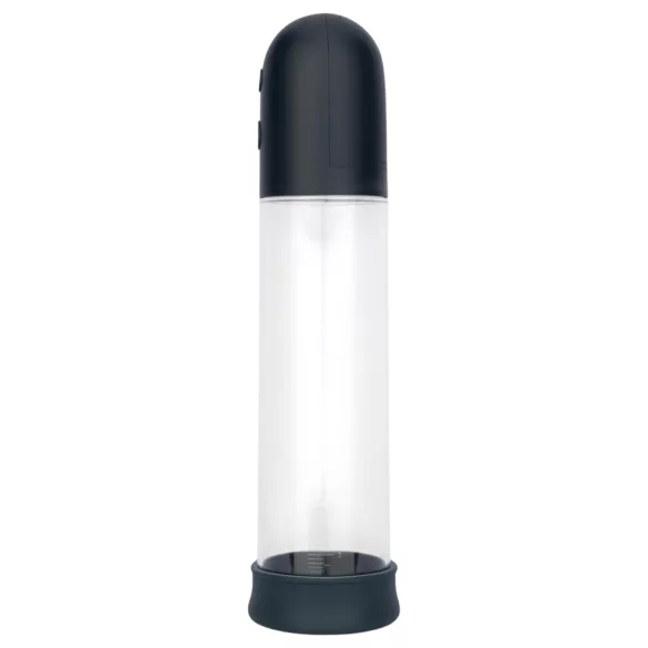 Boners - automatska penis pumpa masturbator (prozirno-crni)