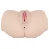 FWB - realistični masturbator torzo s vibracijom - natur