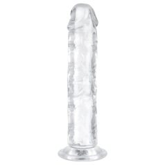 EasyToys - želatinozni dildo - 16cm (prozirno)