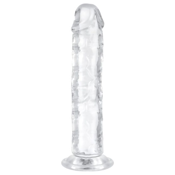 EasyToys - Jelly Dildo - 16cm (prozirno)