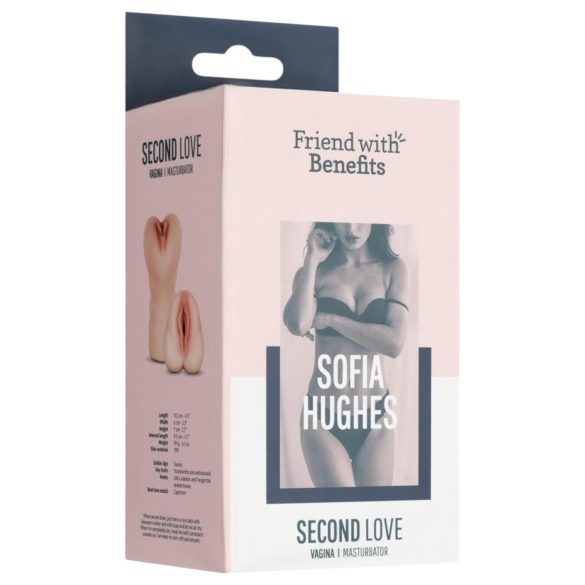 FWB - realistična masturbator vagina - prirodna boja