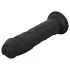 EasyToys - realistični dildo - 17,5 cm (crni)