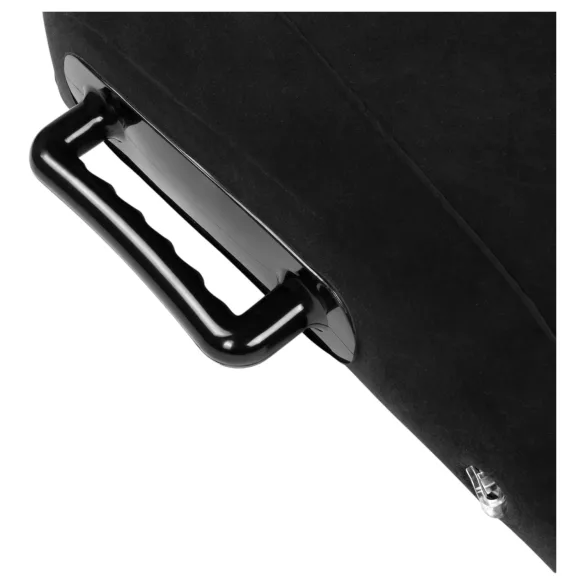 Bedroom Fantasies - napuhani seks jastuk s ručkama - crni