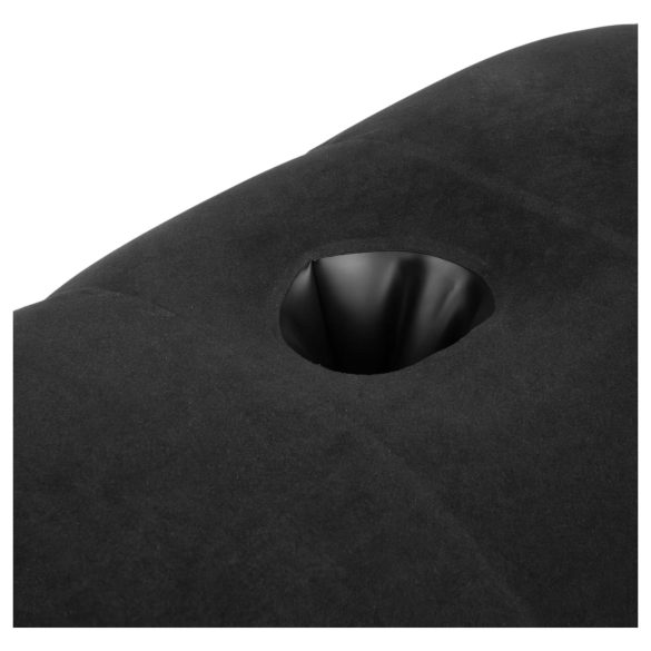 Bedroom Fantasies - napuhani seks jastuk s držačem za vibrator - crna