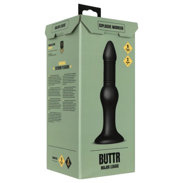 BUTTR - analni dildo - crna