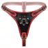 Easytoys - strap-on gaćice s trostrukim dildom - crne