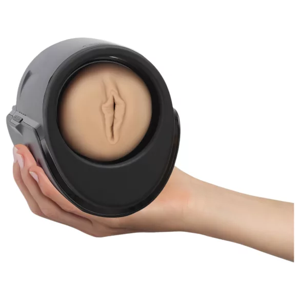 Kiiroo Keon Wifi + Victoria June - masturbator s vaginom - prirodna boja