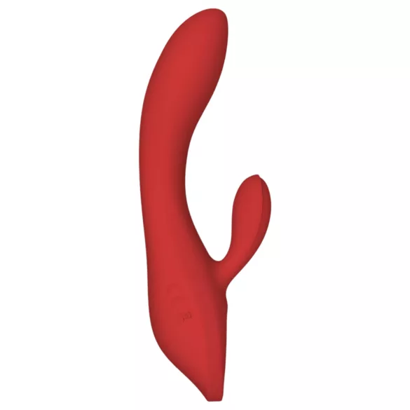 Red Revolution Sofia - vibrator s masažerom za klitoris - punjivi - crveni