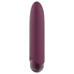 Glam - mini vibrator na baterije - vodootporan - ljubičasti