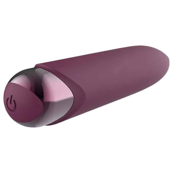 Glam - mini vibrator na baterije - vodootporan - ljubičasti