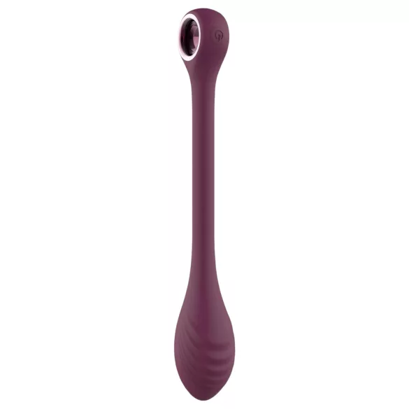 Glam - vodootporni G-točka vibrator na punjenje (ljubičasti)