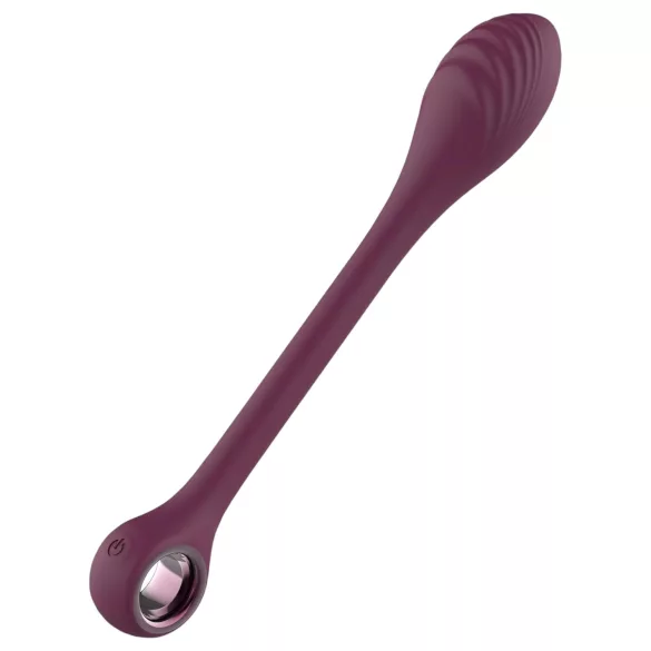 Glam - vodootporni G-točka vibrator na punjenje (ljubičasti)