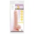 Mr. Dixx 7.6 - dildó s testisima i vakuumskom čašicom - natur - 19,5 cm