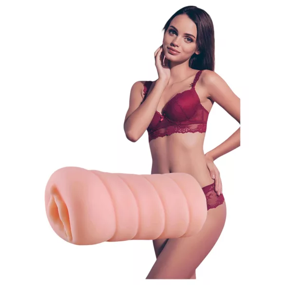 The Girl Next Door Megan - realistična umjetna vagina - prirodna boja